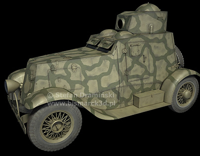 Soviet armoured car FAI (Warsaw Uprising vehicle)