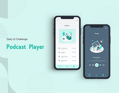 podcast player-Daily UI Challenge