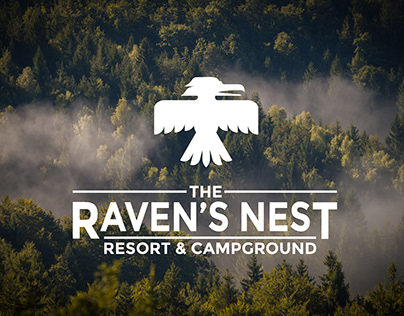 The Raven's Nest Resort Branding