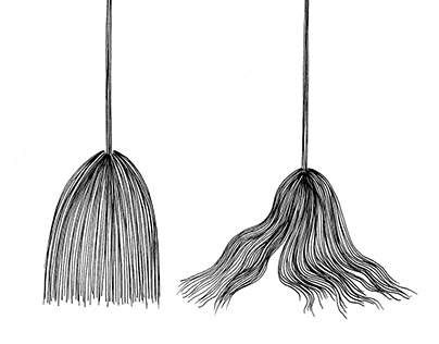 La scopa e il mocio (The broom and the mop)