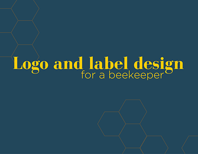 Logo+label design for a beekeeper's business