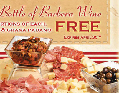 Mandola's Italian Wine and Cheese Feature