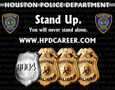 Houston Police Department Career Booth