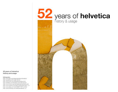 52 Years of Helvetica! 