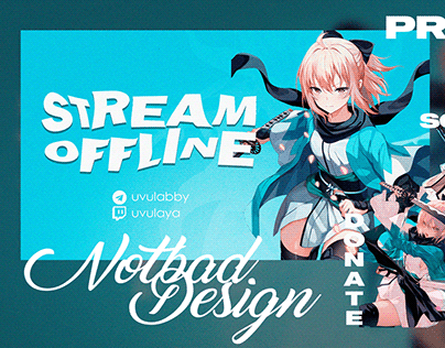 DESIGN FOR TWITCH CHANNEL | UVULAYA