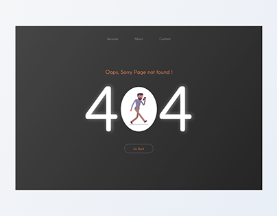 404 Error Page Idea
