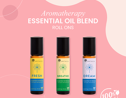 AROMATHERAPY ESSENTIAL OIL BLEND ROLL ONS