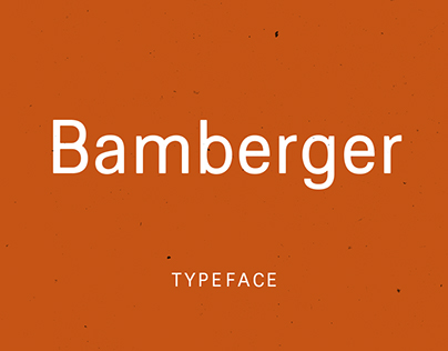 Bamberger Typeface