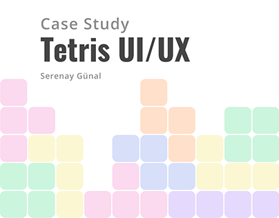 Tetris Game UI/UX Design