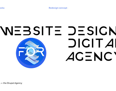Website design for digital agency