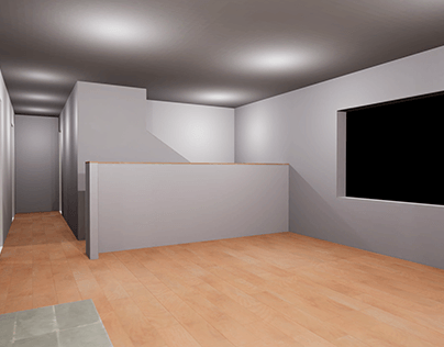 Cooked lightings on a House for VR applications