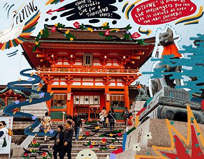 #aulbercerita: Senbazuru at Fushimi Inari-Taisha