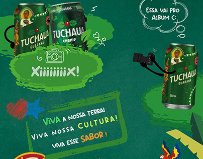 Nova embalagem Tuchaua (Poster para divulgação)