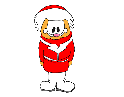 Christmas Garfield