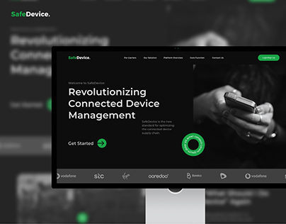 SafeDevice-Device Management Website (UI/UX Design)