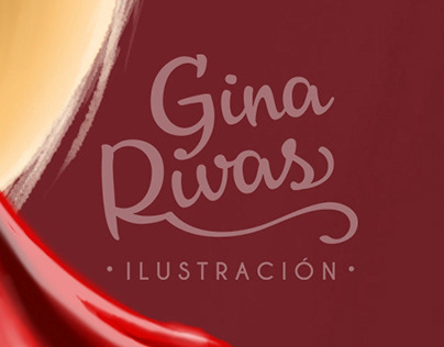 Gina Rivas Brand / Custom Typography Branding