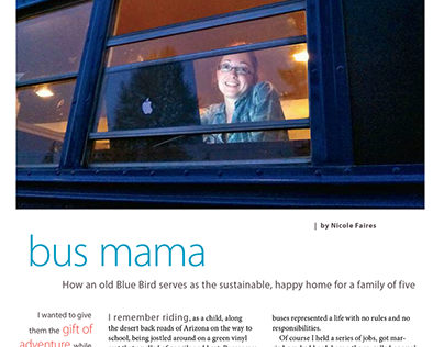 Bus Mama - Mothering Magazine