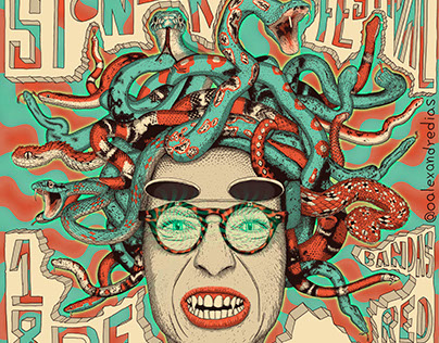 Medusa Stoner Festival Poster