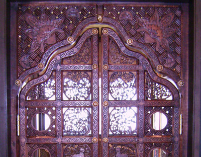 Reproduction Carved Jali Doors