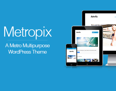 MetroPix - Responsive Multipurpose WordPress Theme