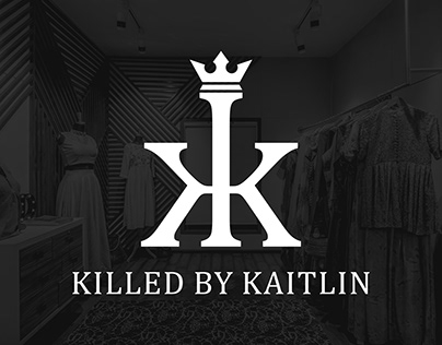 Logo Design for designer boutique - Killed by Kaitlin