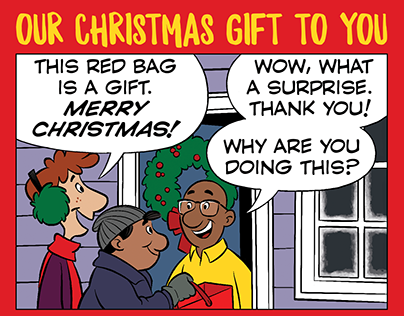 Mini-Comic for Red Bag Ministry