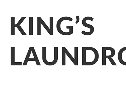 Kings Laundromat Branding and Marketing Design Samples