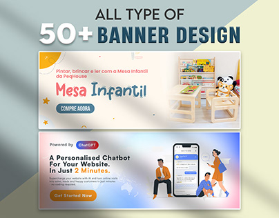 All type of banner design | social media cover