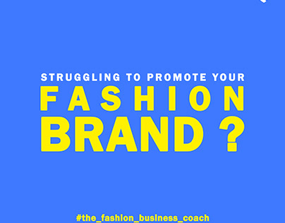 Struggling to Promote Your Fashion Brand?