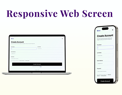 Responsive Web Screen