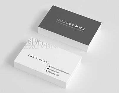 Business Card for CobbComms