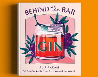 'Behind the Bar' - Cocktail book illustrations