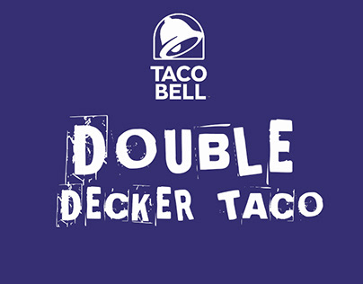 Taco Bell double decker taco