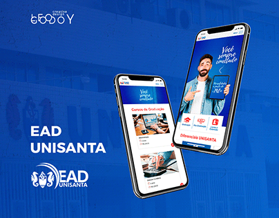 Mobile Website - EaD Unisanta