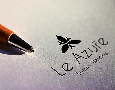 Le Azure- Brand identity
