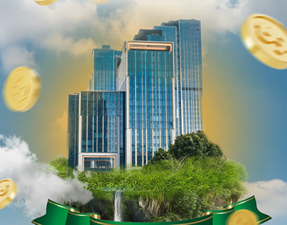 Poster for a residential complex “Ramada”