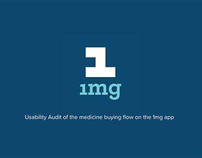 Usability Audit of the Medicine buying flow on 1mg App