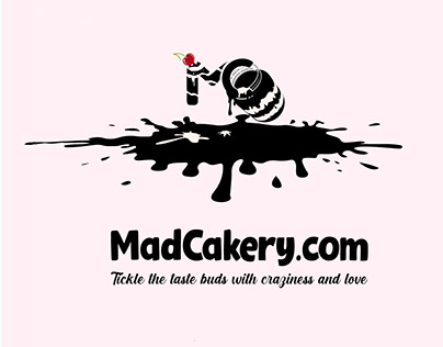 Logo for a small cakery factory