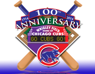Cubs 100th Anniversary Patch