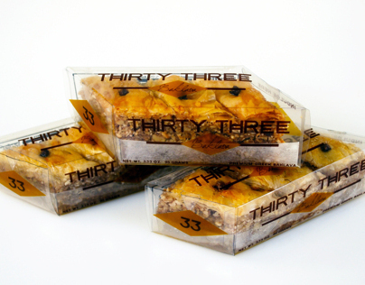 Thirty Three Baklava Packaging