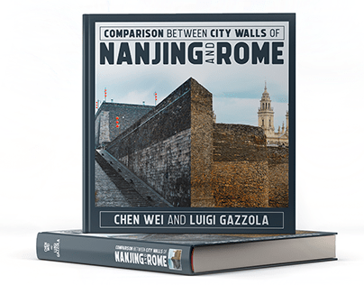 Nanjing and Rome - Book Cover Design