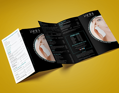 Jamini Leaflet Tri-Fold Brochure Design