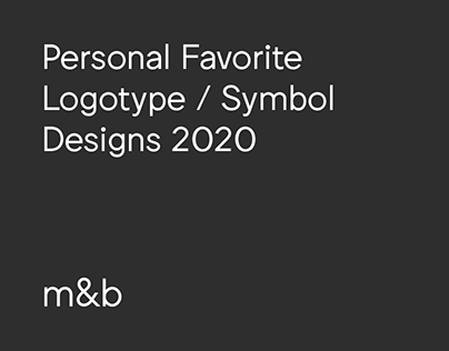 Top 10 Personal Favorite Logotypes / Symbol Marks 2020