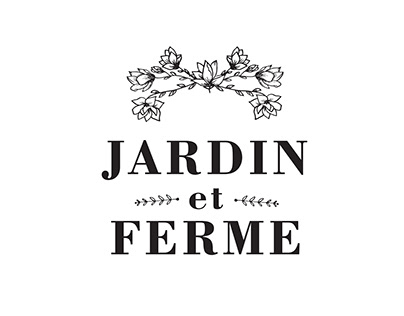 Plant Nursery Logo - Jardin et Ferme