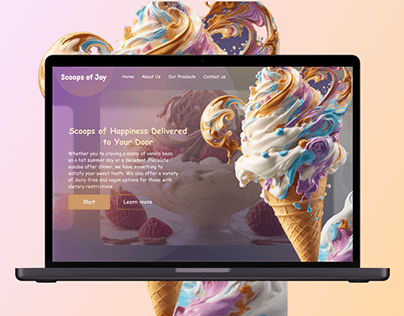 Scoops of Joy( AI generated image website)
