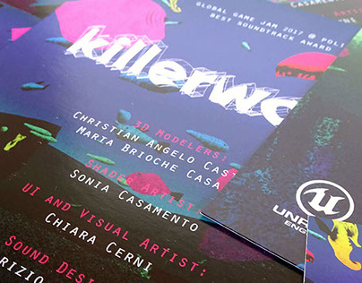 KillerWave - Flyer and business card
