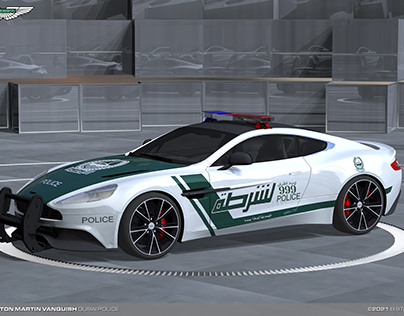 2012 Aston Martin Vanquish, Dubai Police