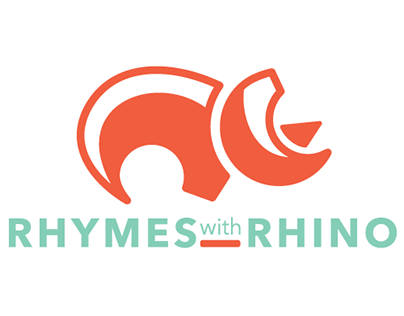 Rhymes with Rhino (logo)