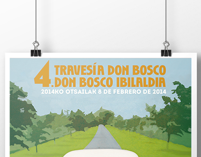 Cartel Travesía Don Bosco 2014