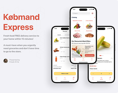 "Købmand Express" - Fresh food FREE delivery service
